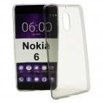 Nokia 6 cover blød tpu Transparent
